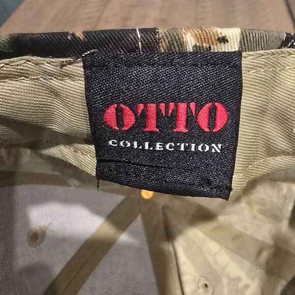 Camouflage Otto Collection Adjustable Baseball Cap With Embroidered "R" Logo - Picture 6 of 6